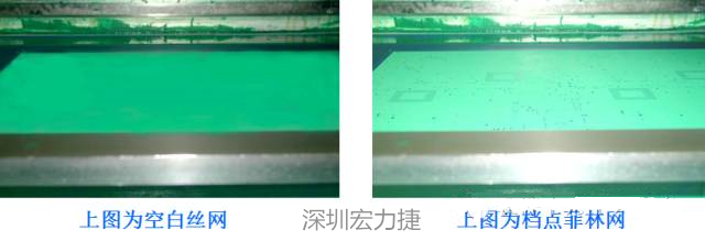 熱風整平后導通孔邊緣起泡掉油,采用此工藝方法生產控制比較困難,須工藝工程人員采用特殊的流程及參數才能確保塞孔質量。