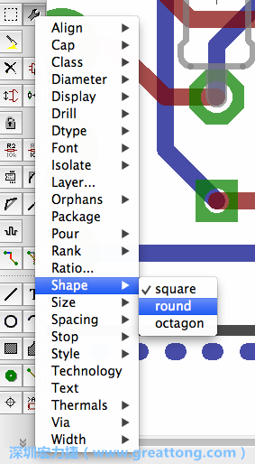 你可以在元件定位或是繪制完成之后，使用「變更/扳手（Change/wrench）」工具來改變元件里很許多多不同的性質。