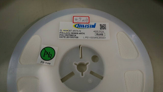 有時元件也可能是使用公制mm來表示其尺寸。Dimension 1608(mm) 對應到的是0603(inch)